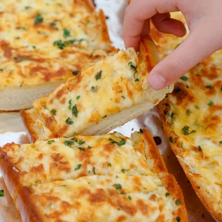 Delicious Garlic Bread Awaits
