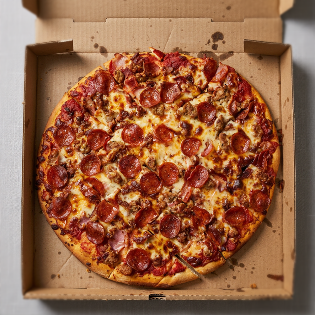 16" Meat Lovers Pizza.